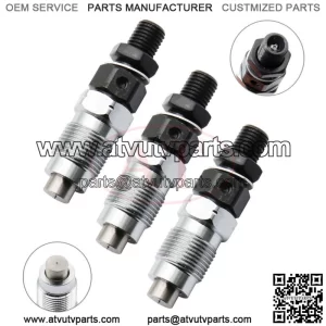 3Pcs Fuel Injector For Kawasaki DM950 DM850 MULE 2000-2008 49033-1058 490331058