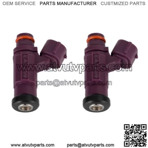2X Fuel Injector For Kawasaki MULE 4000 4010 2009-2017 EAT259ipping