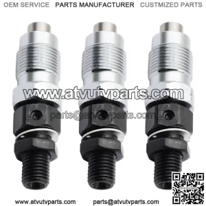 3x Fits Kawasaki DM950 DM850 MULE 2000-08 49033-1058 490331058 Fuel Injector NEW