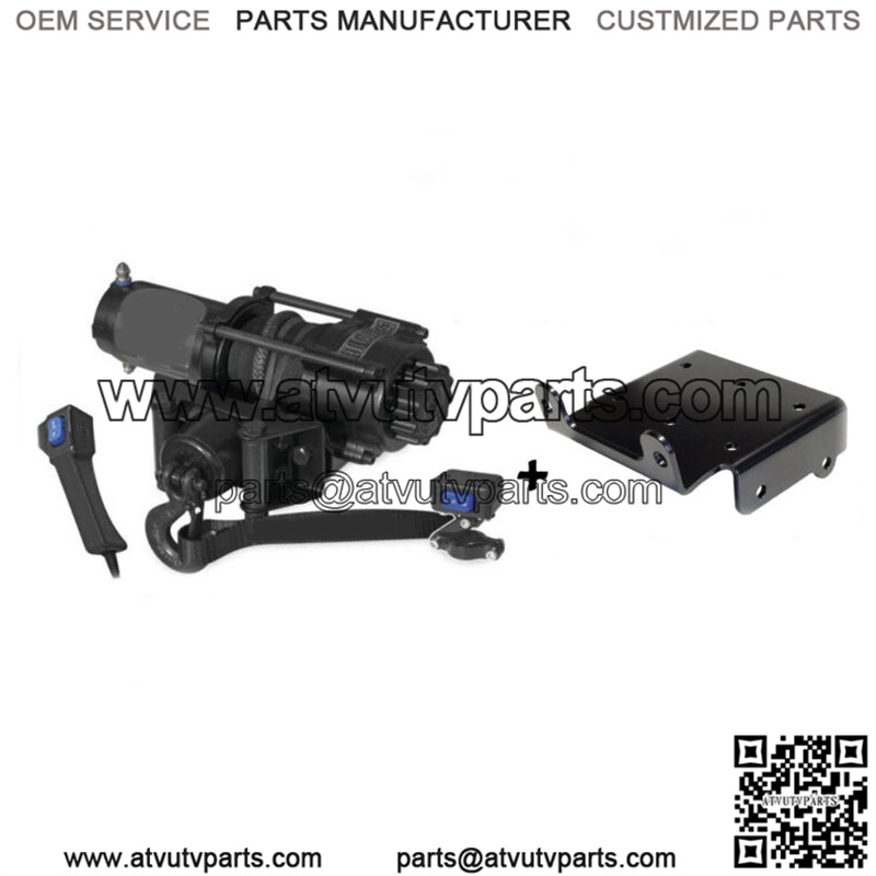 3500 lb.Stealth Winch Mount Kit '09-'22 Kawasaki Mule 4000 / 4010 / Diesel