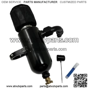 SxS Dual Baffle Catch Can Kit Can-Am Maverick X3 Turbo 2017-2024 All Models