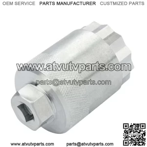 64mm Rear Differential Pinion Nut Socket Tool For Honda Recon 250 TRX250 1997-23 (For: Honda FourTrax Foreman 400)