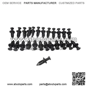 Can Am Replacement 25 Plastic Fender Rivets Clips 8mm 5/16" 293150089 ATV UTV