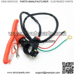 ATV engine rope lanyard stop switch safety tether