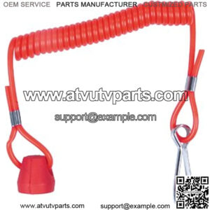 Cap/Cord Replacement Tether 1979-2003 Snowmobile Part# 27-0115