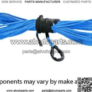 1/4" Synthetic 50' ATV Winch Cable (Blue) for 4-5000 lb Winches