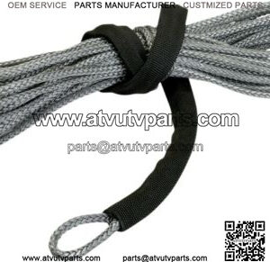3/16" X 50' Synthetic ATV Winch Cable Line Gray 4000 LB Rated
