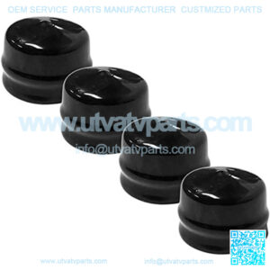 4 Pack 532104757 Rubber Wheel Axle Hub Caps for / 532175039, 104757X, 104757X428