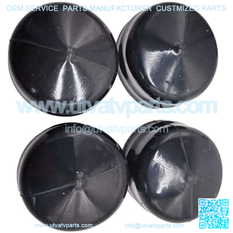4pcs 532104757 Rubber Wheel Axle Hub Caps for , Weed Eater, Poulan, Sears, Crafstman, Ryobi and Roper Lawn Mower, Lawn Tractor and Snow Blower 532175039, 104757X, 104757X428