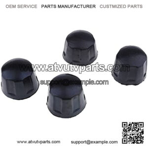 Rubber Dust Nuts Cover Axle Protection for 50/70/110/125cc Quad Bike ATV