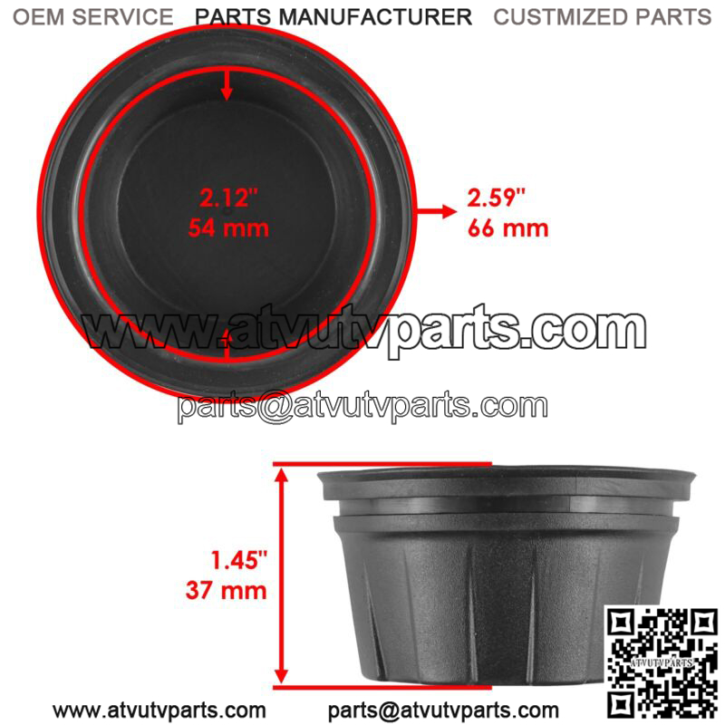 Front or Rear Wheel Center Cap for Honda Foreman 400 TRX400FW 1995 - 2003 - Image 2