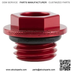 Oil Filler Plug Fill Cap Red Honda Trx450R 450Er 2004-2014