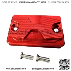 Yamaha Raptor 700R 2014-23 Brake Fluid Reservoir Front Master Cylinder Cap - Red
