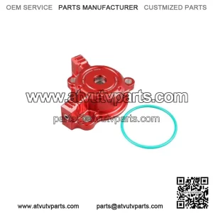 For YAMAHA YFZ450 Aluminum Oil Filter Cover Cap With O-Ring 2004-2009 2012-2013