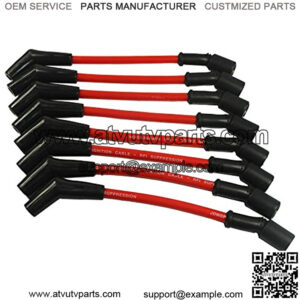 New High Heat Spark Plug Ignition Wires Set 10.5mm Replacement For LSx LS1 LS2 LS3 LS6 LS7