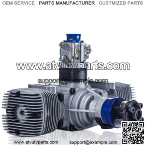 GT70 2-stroke 70cc gasoline double-cylinder RC engine