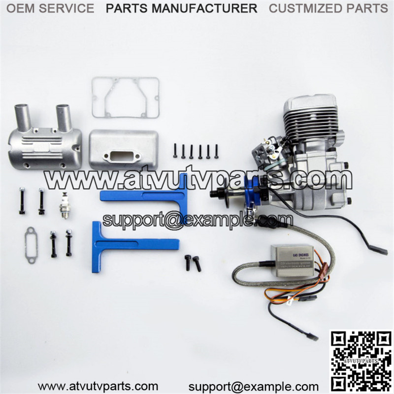 GT35R 2-stroke 35cc gasoline single-cylinder RC engine - Image 2