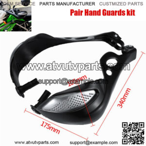 2?? Handle bar Hand Grip 7/8" 22mm Wind Deflector Shield Motorcycle ATV Dirt Bike