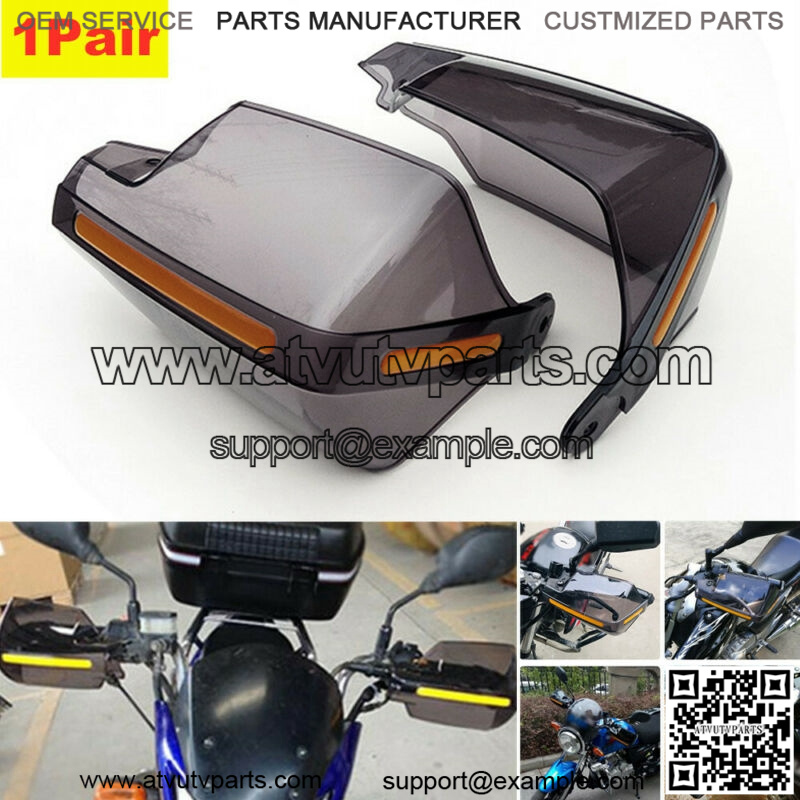 22mm 7/8'' ATV Motorcycle Handle Bar Hand Guard Protector Wind Deflector Shield