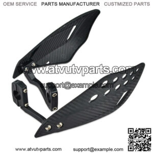 7/8" 22mm Handle Bar End Hand Guard Protector Universal Motorcycle Dirt Bike ATV