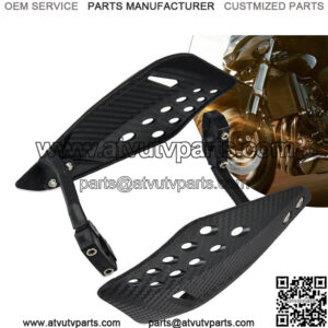 One Pair 7/8" Handle Bar End Hand Guards Protector For Motorcycle Dirt Bike ATV