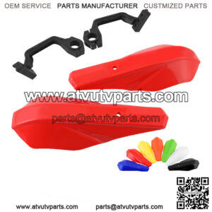 Off-road motorcycle four-wheel ATV modified handlebar mudguard handguard anti-collision plastic handguard multi-color choice