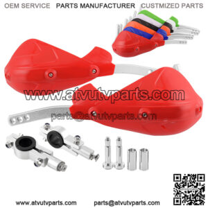 Off-road vehicle motorcycle accessories modified aluminum alloy hand guard, anti-fall guard, hand guard, bow guard, hand bow, white