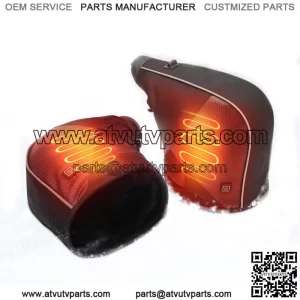 ATV Snowmobiles Heated Handlebar Gauntlets Gloves for Polaris Skidoo Motorcycle