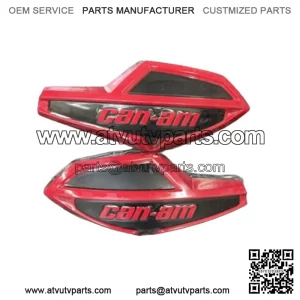 Can-Am Viper Red Handlebar Wind Deflector Pair 715006118