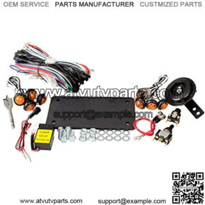 UTV Horn & Signal Kit - Without Mirrors - Fits: Polaris RANGER RZR XP 4 1000 2014-2019