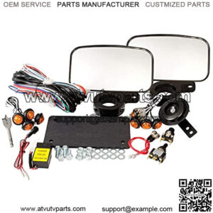 UTV Horn & Signal Kit - with Mirrors