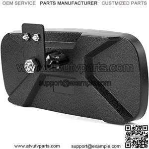 UTV Center Rearview Mirror, Rear View Mirror Compatible with Polaris Ranger 500 570 900 XP 1000 XP/Crew with Factory Present Drop Down Mounting Tab 2017 2018 2019 2020 2021