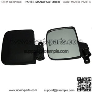 GOLF CARTS UNIVERSE Club Car Yamaha Gas & Electric Golf Carts Side Rear View Mirror Set