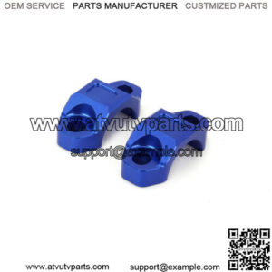 pit bike 22mm blue cnc mirror clamp for sale