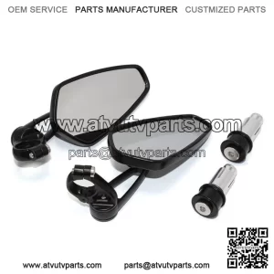 7/8" 22mm For Suzuki SV650 SV1000 GSF1250 Motorcycle Handlebar End Side Mirrors (For: More than one vehicle)