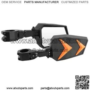 Side Mirror for UTV, RZR Mirrors w/Ultra Clear Mirrors Fit for 1.75inch to 2inchRoll Cage Bar Compatible with Polaris RZR Pro/XP/1000/900/800,Honda Talon/Pioneer 1000, YXZ1000R 2014-2024