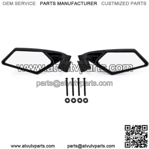 UTV Racing Rear View Side Mirrors For 2017-2023 Can Am Maverick X3 XRS XDS MAX