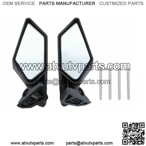 Racing Side Mirrors For Can-Am Maverick X3 MAX R UTV Off-road 2017-19 715002898#