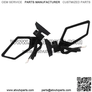 Pair Side Mirror w/ LED Turn Signal Light For Can-Am Maverick X3 Max R 2017-2020