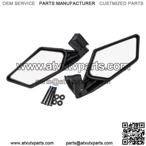 UTV Rear View Racing Side Mirrors For Can Am Maverick X3 Max Turbo R 2017-2020