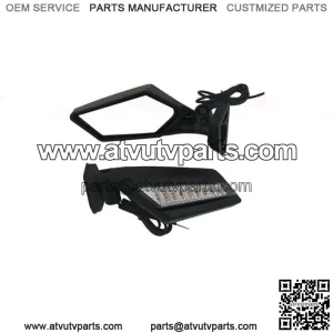 UTV Side Mirrors + LED Turn Signal Light For Can-Am Maverick X3 1000 #715002898