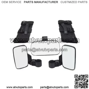 Roll Bar Rear Side Center View Mirror For Textron Stampede 900 Kymco UXV ZFORCE (For: More than one vehicle)