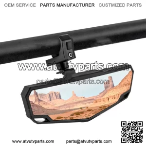 Racing UTV Convex Center Rear View Mirror For Can Am Commander 700 800 Max 1000 (Fits: Yamaha Rhino 660)