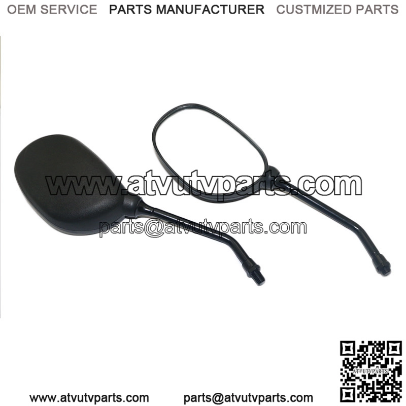 Rear view mirror set for Honda line of ATVs, Universal fit on handle bars - Image 3
