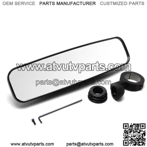 All Terrain Vehicle Interior Rearview Mirror 1.7 Large Field Of View Custom UTV/ATV Central Rearview Mirror