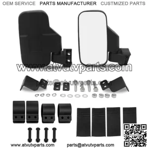 UTV ATV Rearview Mrror Side Set Rearview