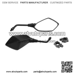 For CFMOTO CFORCE 500 600 800 1000 ATV Rearview Mirrors + 7/8" Handlebar Clamps