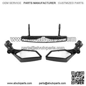 Rear Side Mirrors+15" Center Mirror For CFMOTO ZFORCE 500 600 800 950 1000
