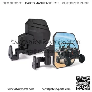UTV Rear View Mirrors Left & Right Side Mirror for CFMOTO Uforce 600/1000/1000XL