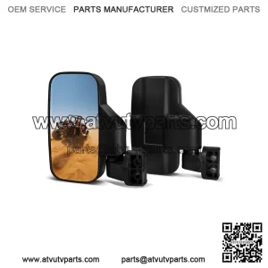 UTV 1.75" - 2" Rear View Side Mirrors Kit For CFMOTO ZFORCE 500 800 950 1000